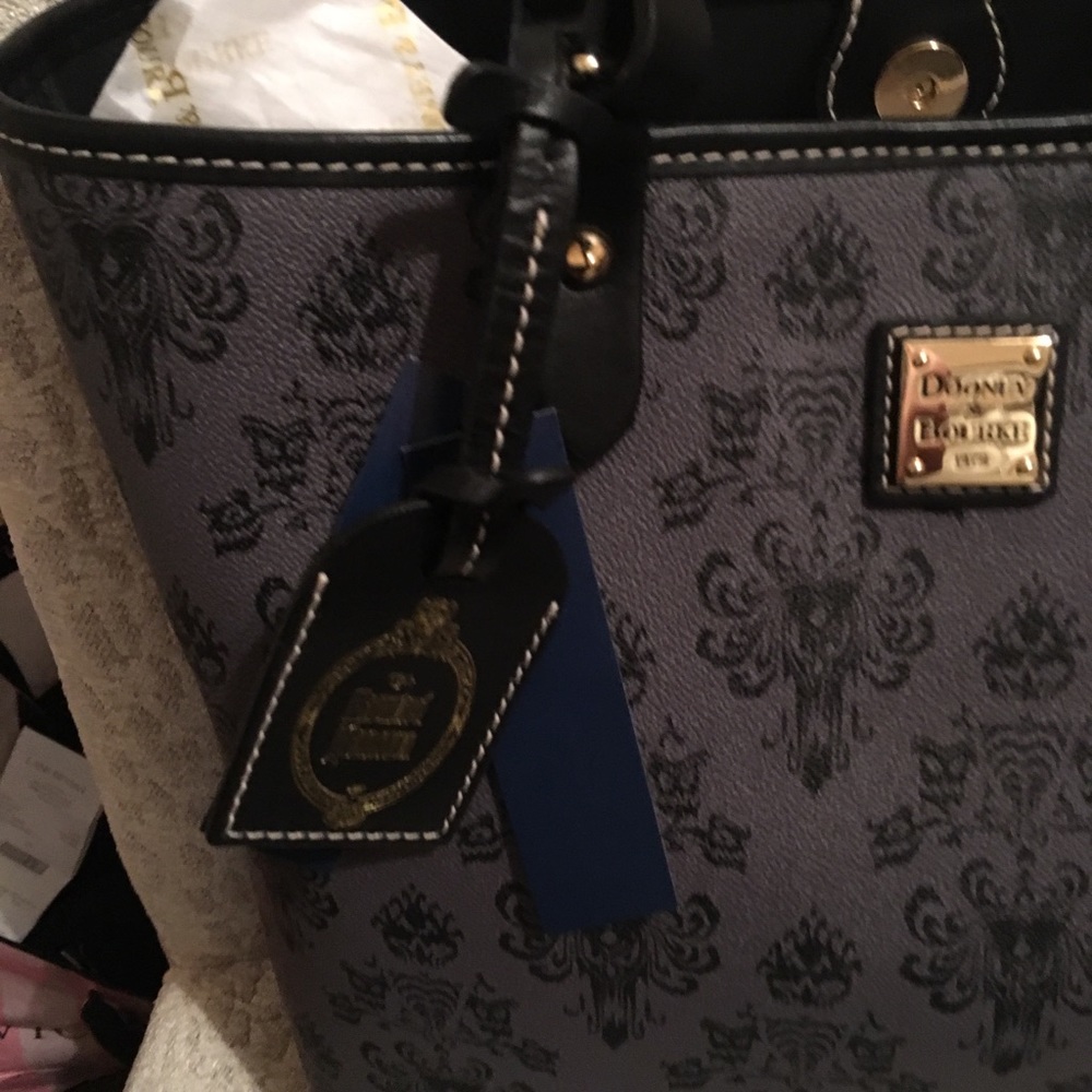 NWT Dooney and Bourke Disney Haunted Mansion Purse